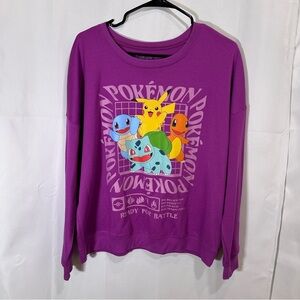 Purple Pokémon Sweatshirt